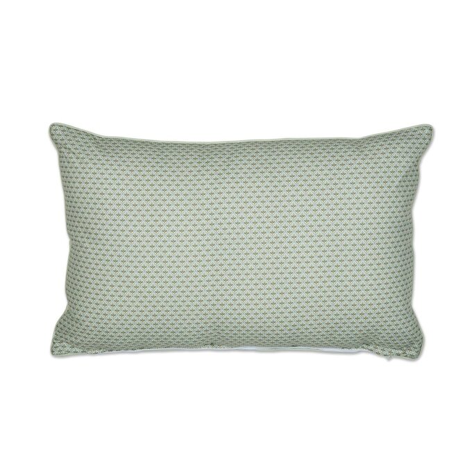 Coussin matelassé Pip Studio Kili Flower - Blanc 45x70 cm