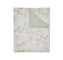 Pip Studio Kili Flower Quilt - Wit 150x200 cm