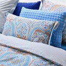 Pip Studio Coussin Fleur Jabali Pip Studio - Bleu 35x60 cm