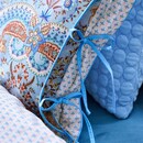 Pip Studio Coussin Fleur Jabali Pip Studio - Bleu 35x60 cm