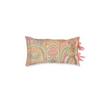 Coussin Fleur Jabali Pip Studio - Rouge corail 35x60 cm