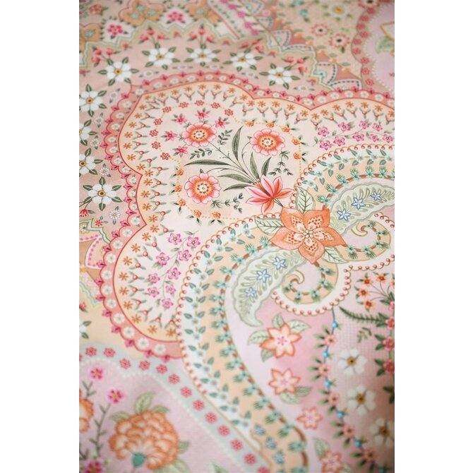 Coussin Fleur Jabali Pip Studio - Rouge corail 35x60 cm