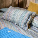 Pip Studio Coussin Ashanti Pip Studio - Bleu 35x60 cm