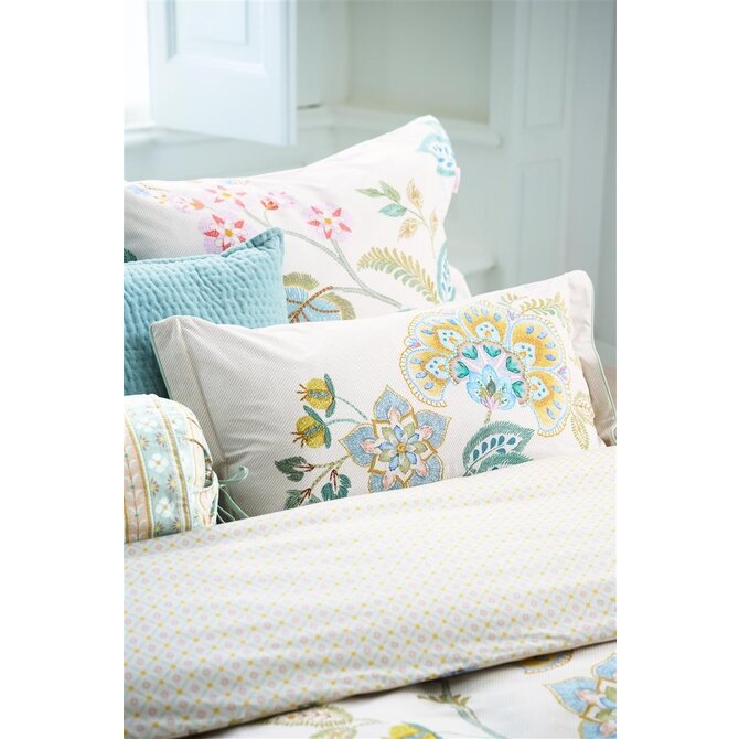 Coussin Pip Studio Buenas Tardes - Blanc cassé 35x60 cm