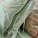 Pip Studio Coussin Pip Studio Kili Flower - Vert 35x60 cm