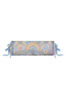 Coussin Roulé Pip Studio Jabali Flower - Bleu 22x70 cm