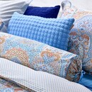 Pip Studio Pip Studio Jabali Flower Roll Cushion - Blauw 22x70 cm