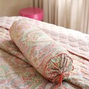 Pip Studio Pip Studio Jabali Flower Roll Cushion - Koraalrood 22x70 cm
