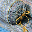 Pip Studio Coussin Roulé Pip Studio Ashanti - Bleu 22x70 cm