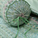 Pip Studio Pip Studio Ashanti Roll Cushion - Groen 22x70 cm