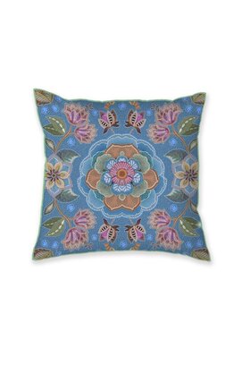 Pip Studio Matata Square Cushion - Blauw 53x53 cm