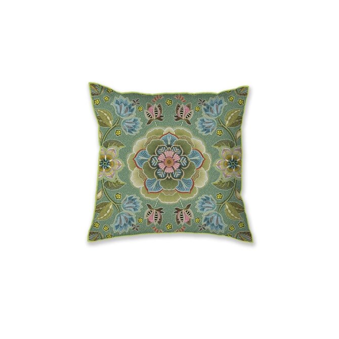 Coussin Carré Pip Studio Matata - Vert 53x53 cm