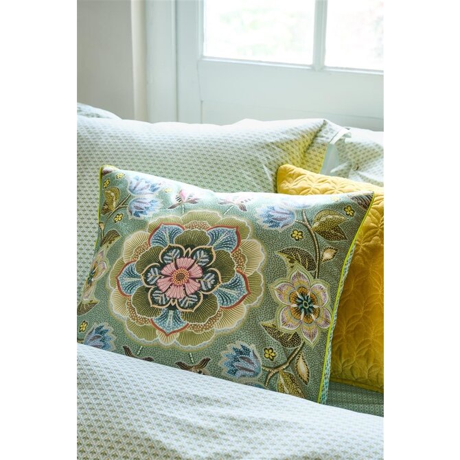 Coussin Carré Pip Studio Matata - Vert 53x53 cm Coussin Carré Pip Studio Matata - Vert 53x53 cm