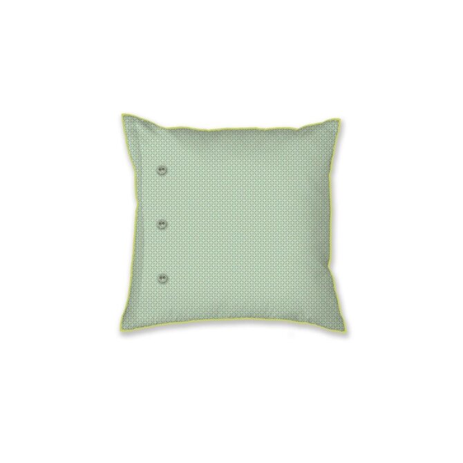 Pip Studio Kikoy Square Cushion - Groen 53x53 cm