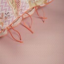 Pip Studio Pip Studio Cross Stitch - Rouge corail 180x200 cm Hauteur d'angle 35 cm