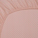 Pip Studio Pip Studio Cross Stitch - Koraalrood 90x200 cm Hoekhoogte 35 cm