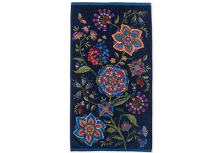 Pip Studio Viva la Vida Serviette de Plage - Bleu Foncé 100x180 cm