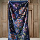 Pip Studio Pip Studio Viva la Vida Serviette de Plage - Bleu Foncé 100x180 cm