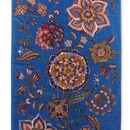 Pip Studio Pip Studio Viva la Vida Serviette de plage - Bleu 100x180 cm