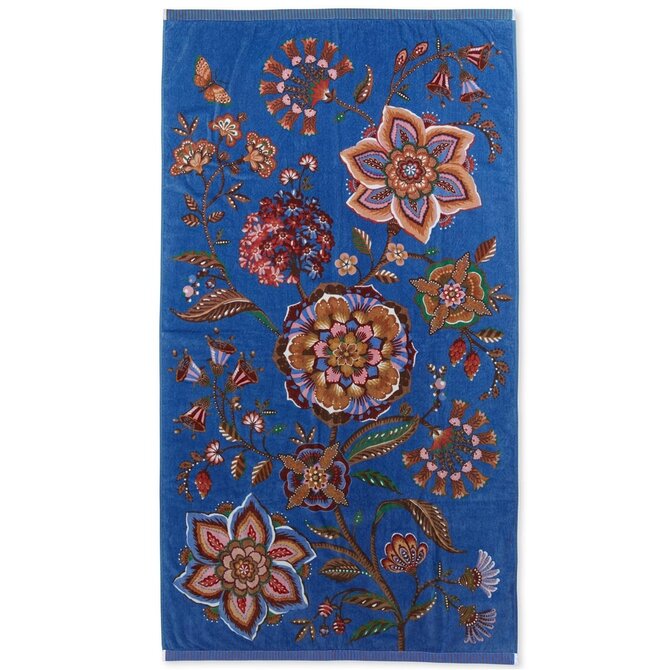 Pip Studio Viva la Vida Serviette de plage - Bleu 100x180 cm