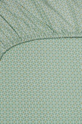 Pip Studio Cross Stitch - Licht groen 90x200 cm Hoekhoogte 35 cm