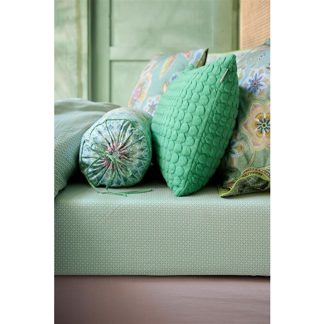 Pip Studio Cross Stitch - Vert clair 90x200 cm Hauteur d'angle 35 cm