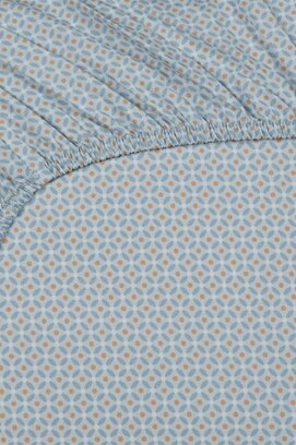 Pip Studio Cross Stitch - GreyBlue 100x200 cm Hoekhoogte 35 cm