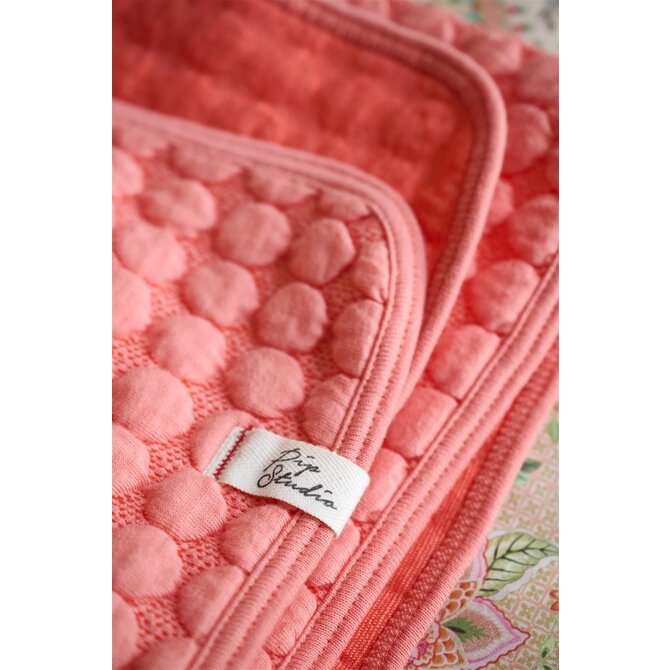 Pip Studio Fill in the dots Throw - Roze 160x260 cm
