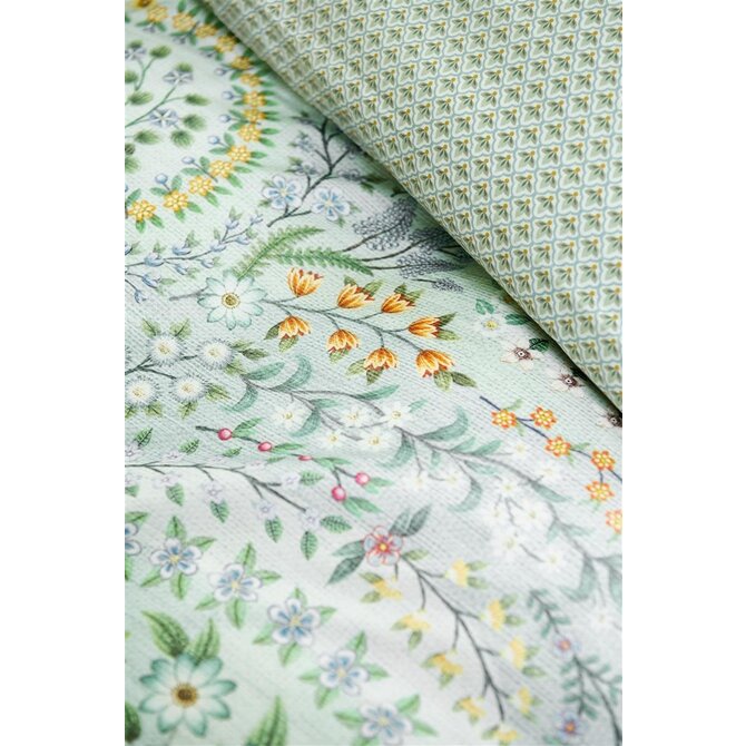 Pip Studio Housse de couette Alfombra - Bleu clair 240x200/220 cm