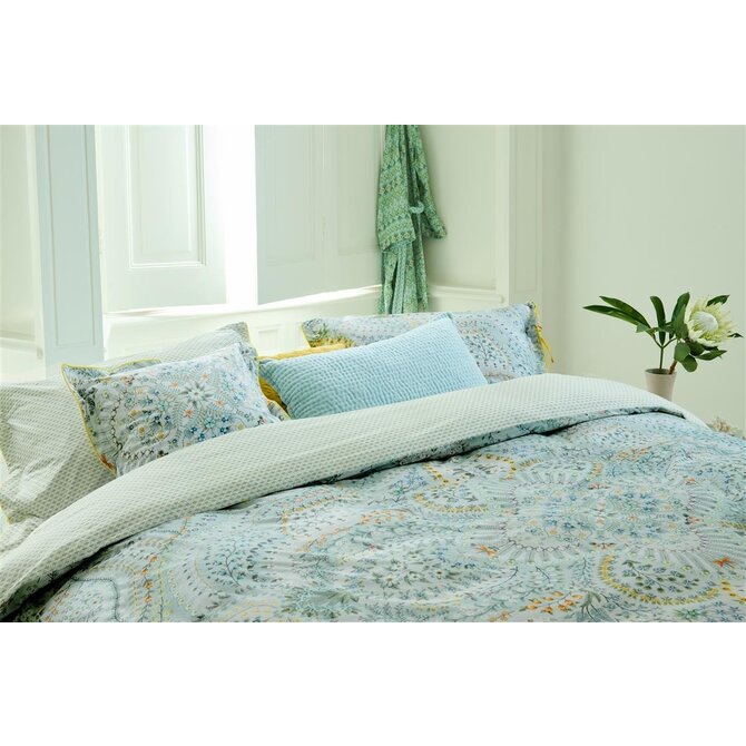 Pip Studio Kussensloop Alfombra - Licht blauw 60x70 cm