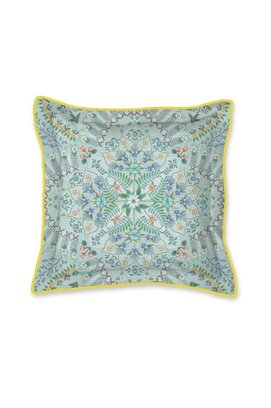 Coussin Carré Pip Studio Alfombra - Bleu clair 45x45 cm