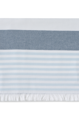 Serviette de plage Vandyck Coco marine 90x180