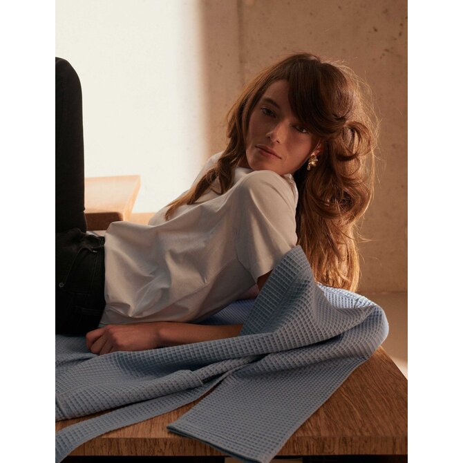 Vandyck Badjas BIARRITZ NEW lavender blue Large