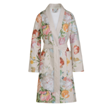 Peignoir Vandyck FLEUR crème tan XLarge