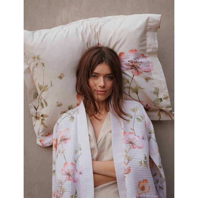 Peignoir Vandyck AMY crème tan XLarge Peignoir Vandyck AMY crème tan XLarge