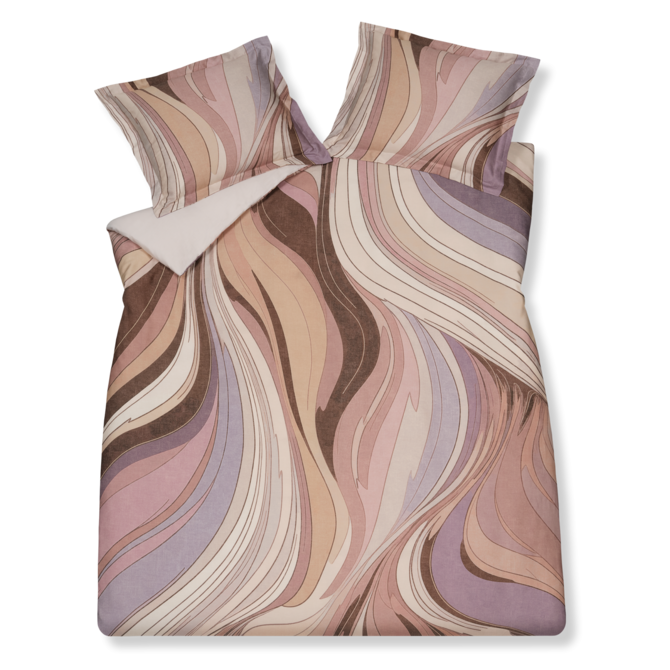 Housse de couette Vandyck SWIRLS moonscape 2 personnes (200x200/220)
