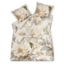 Vandyck Housse de couette Vandyck WHISPER crème tan 2 personnes (200x200/220)