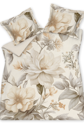 Vandyck Dekbedovertrek Whisper Cream Tan  200X200/220