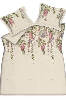 Vandyck Dekbedovertrek Rose Acacia Cream Tan  200X200/220