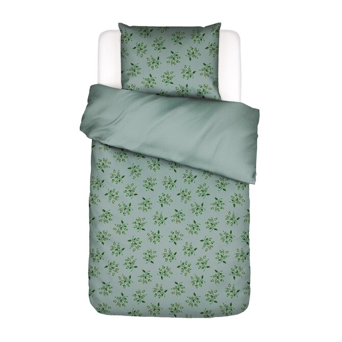 Essenza Jolien Dekbedovertrek 140x200/220 Surf green