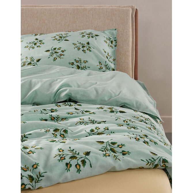 Essenza Jolien Dekbedovertrek 240x200/220 Surf green