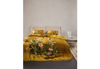 Essenza Ficaria Housse de couette 240x200/220 Fleur ocre
