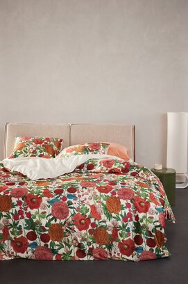 Essenza Florentien Housse de couette 200x200/220 Rose homard