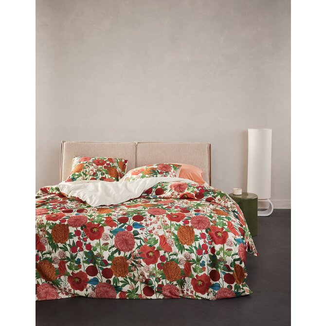 Essenza Florentien Housse de couette 260x200/220 Rose homard