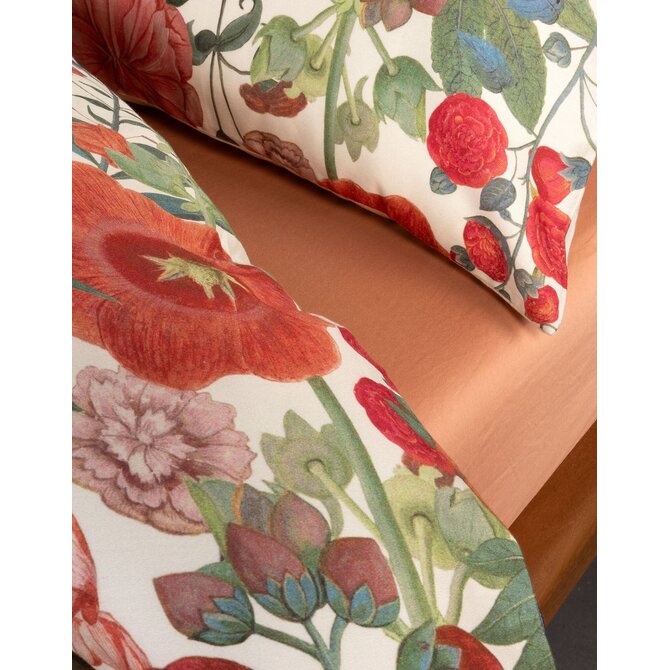 Essenza Florentien Housse de couette 260x200/220 Rose homard