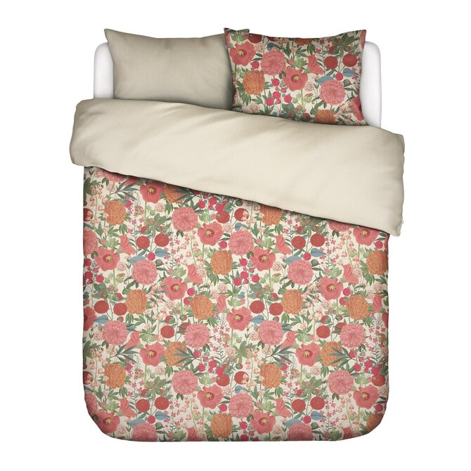 Essenza Florentien Housse de couette 260x200/220 Rose homard