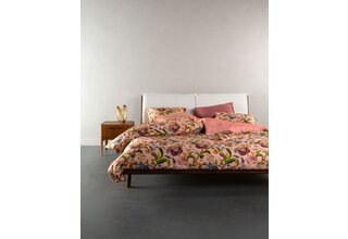 Essenza Roselina Housse de Couette 200x200/220 Rose du Soir