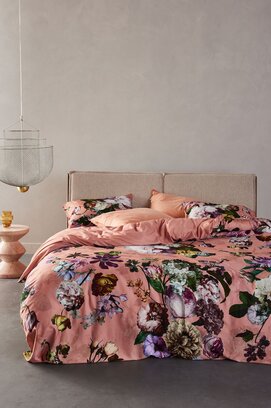 Essenza Fleur Housse de Couette 140x200/220 Rose du Soir