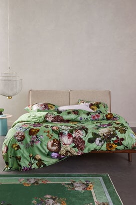 Essenza Fleur Dekbedovertrek 140x200/220 Quiet green