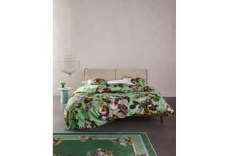 Essenza Fleur Dekbedovertrek 200x200/220 Quiet green